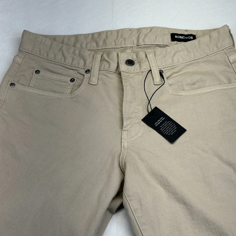 Bonobos Slim Fit Stretch Jeans‎ Khaki Men's 31x30